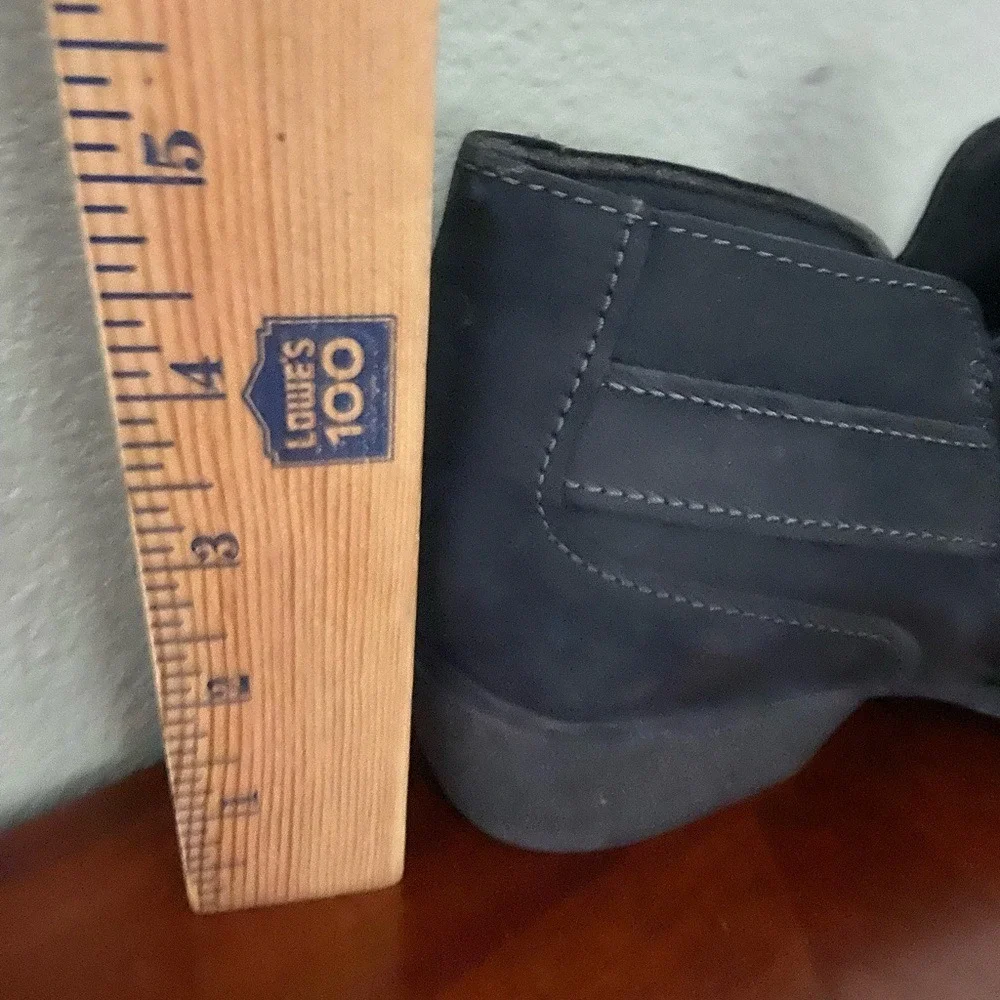 Clarks Boots Womens 9 Black‎ Charlten Grace Ankle Harness Zip Booties